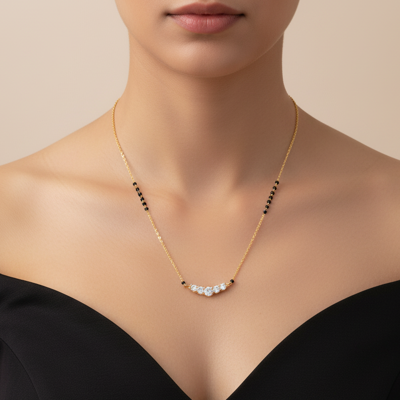 Amaya Diamond Mangalsutra
