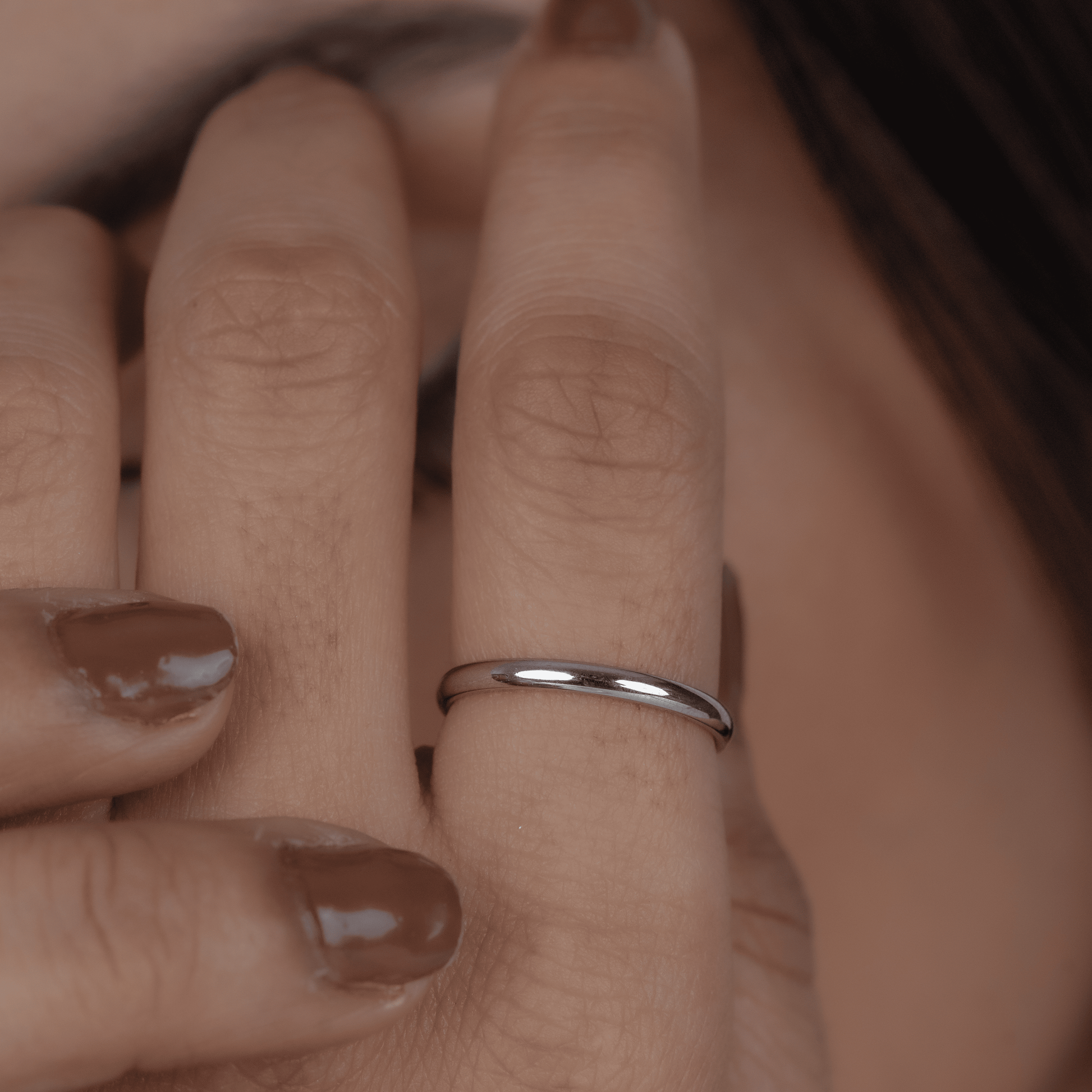 Knot Cuff Bracelet & Solid Ring