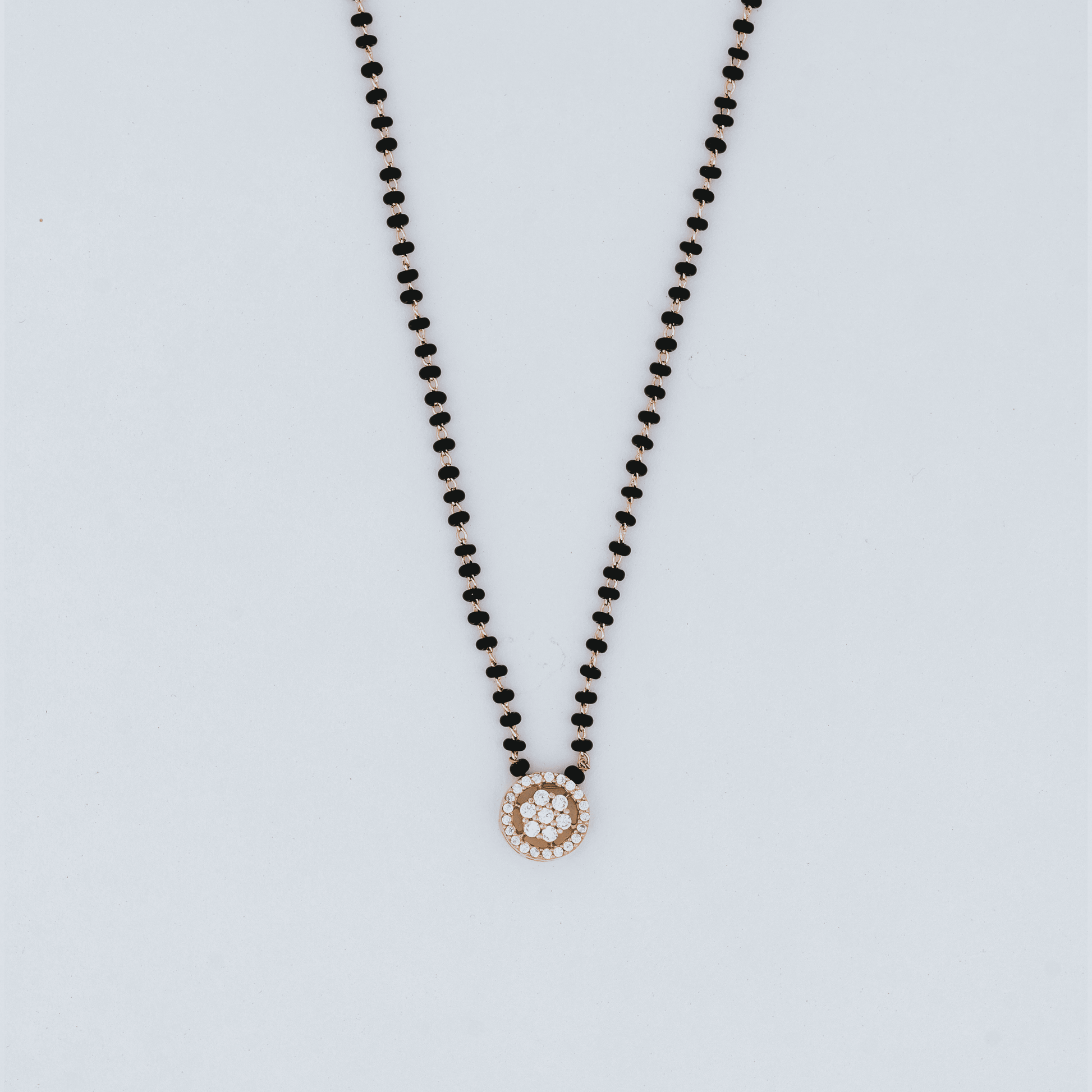 Emily Mangalsutra & Glowlette Studs Earrings