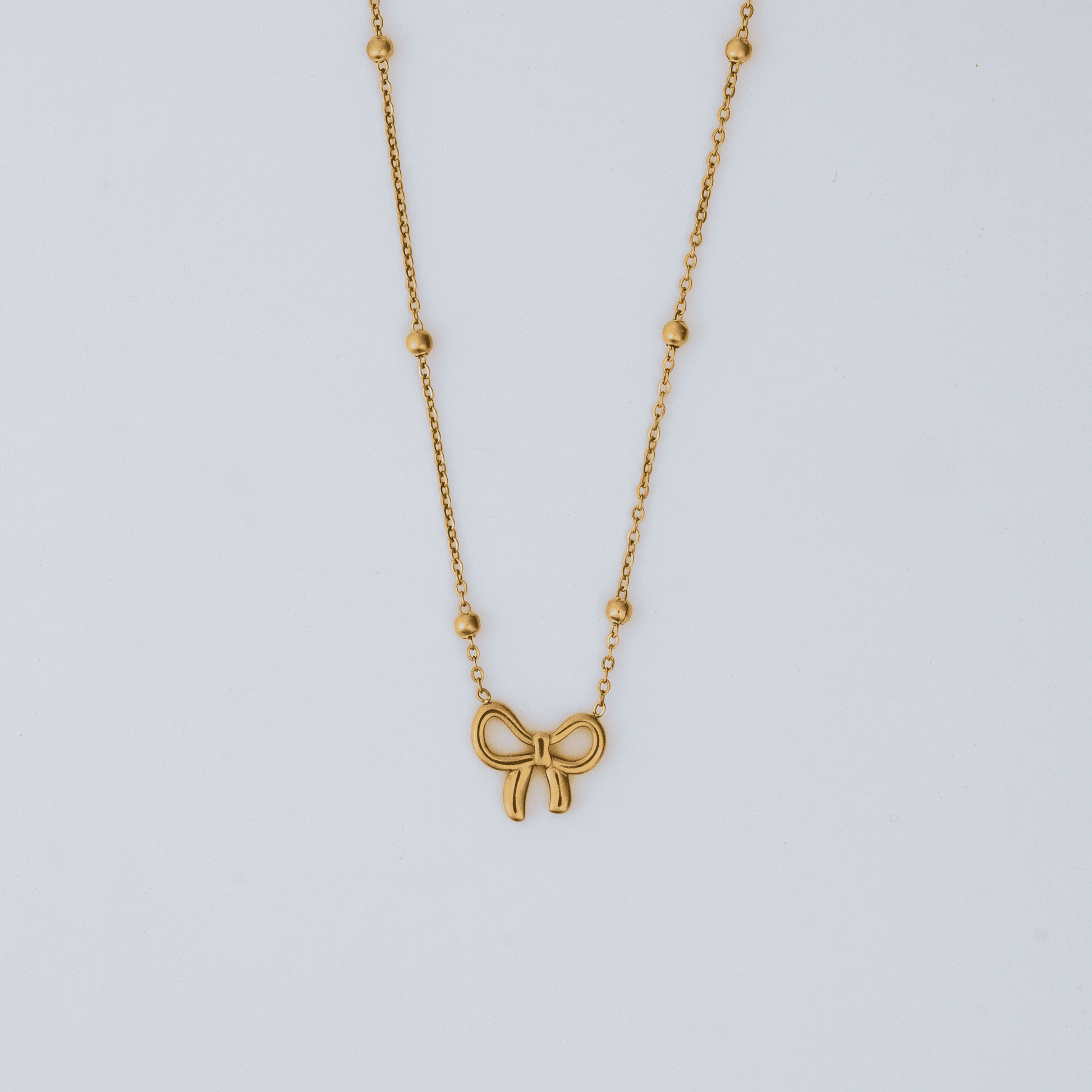 Bow Necklace