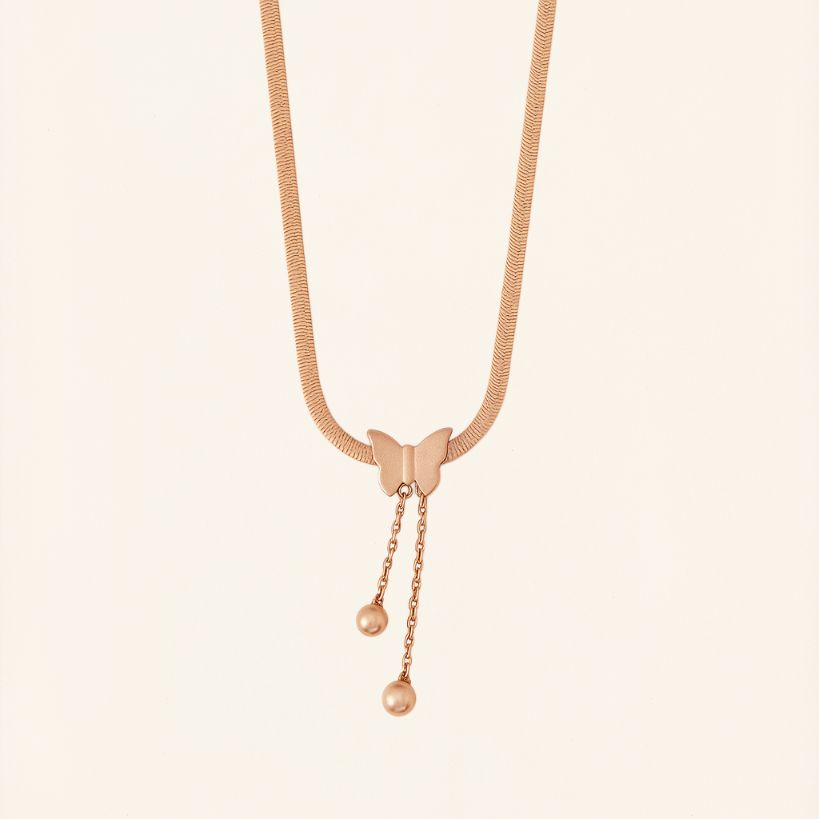 Butterfly Charm Bracelet & Dazzlewing Necklace