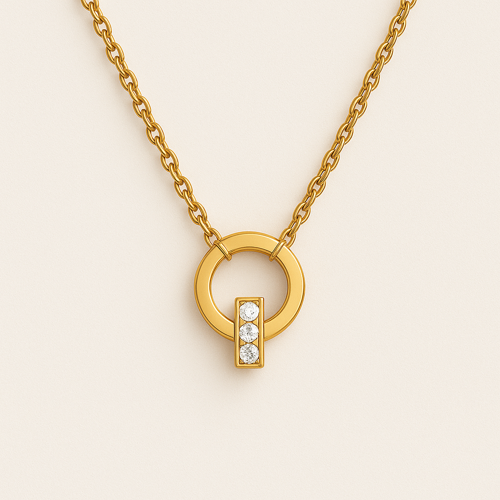 Roman Tale Bracelet & Eternity Roman Necklace