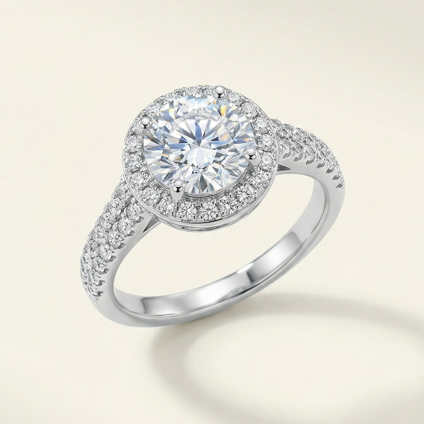 Solitaire Premium AD Ring