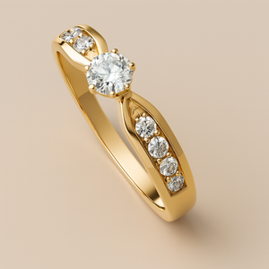Evergeen Solitaire Ring