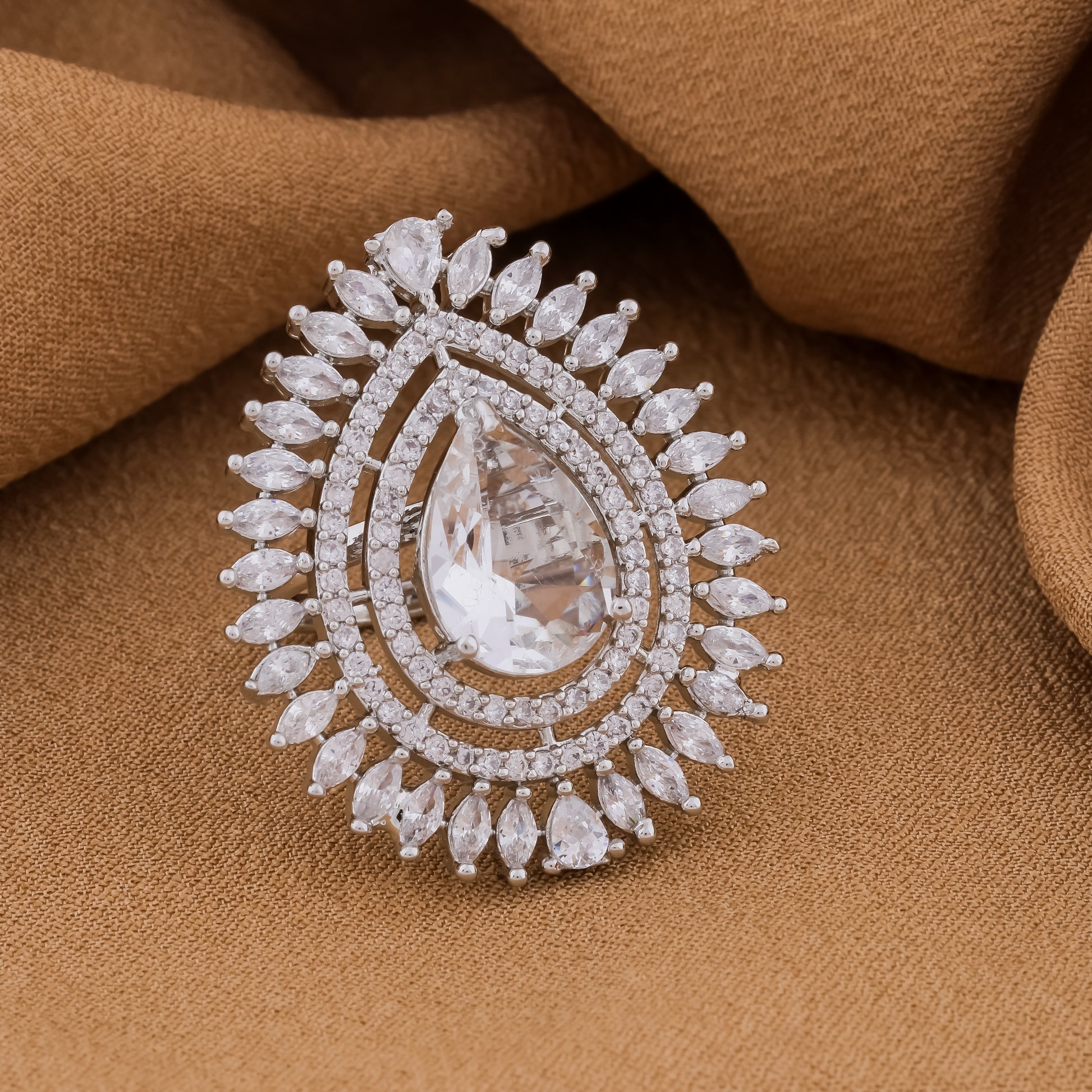 Eternity Premium White AD Ring