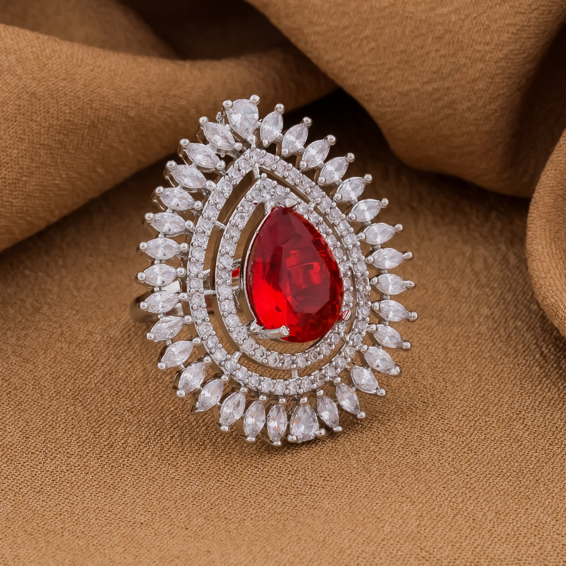 Eternity Premium Ruby AD Ring