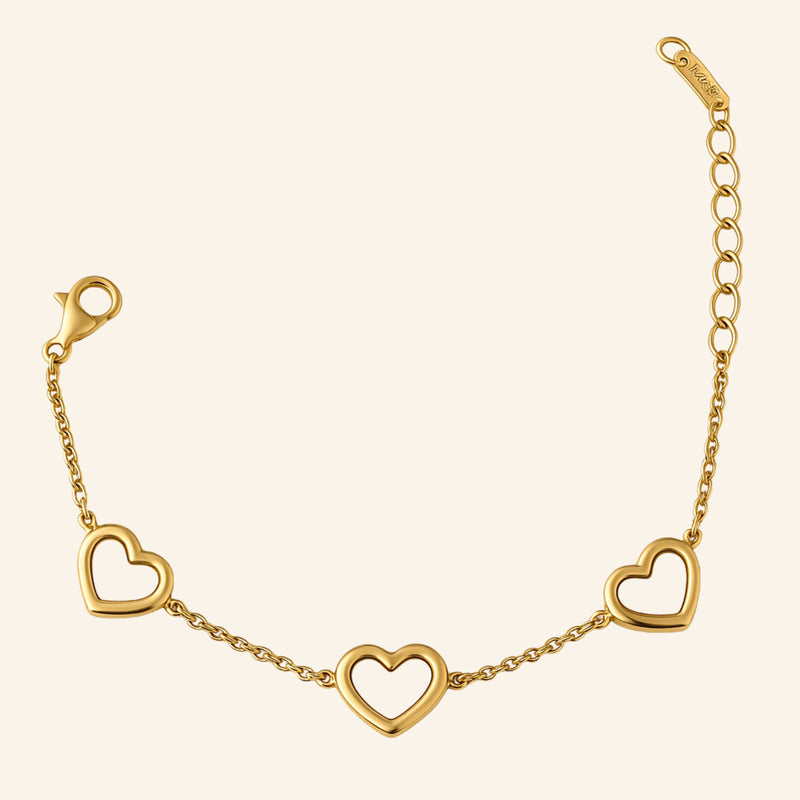 Lustre Heart Bracelet