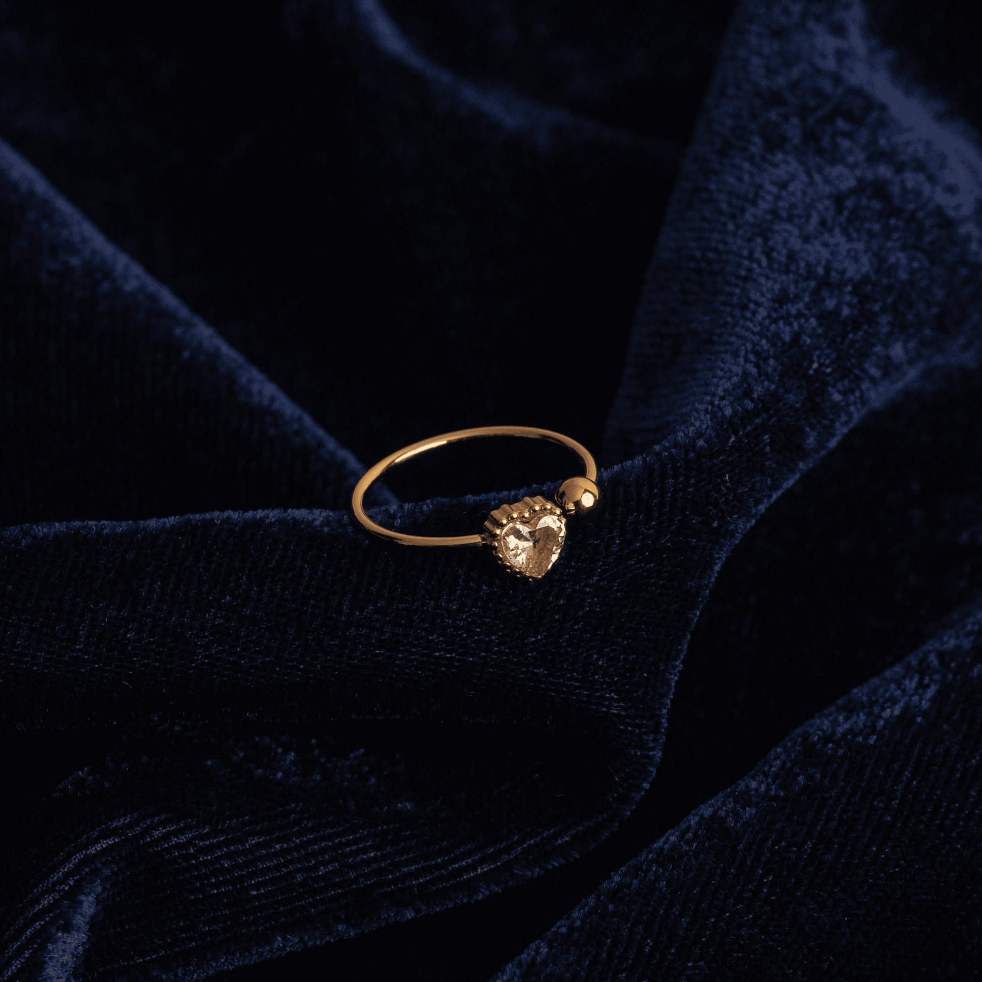 Spinning Heart Ring
