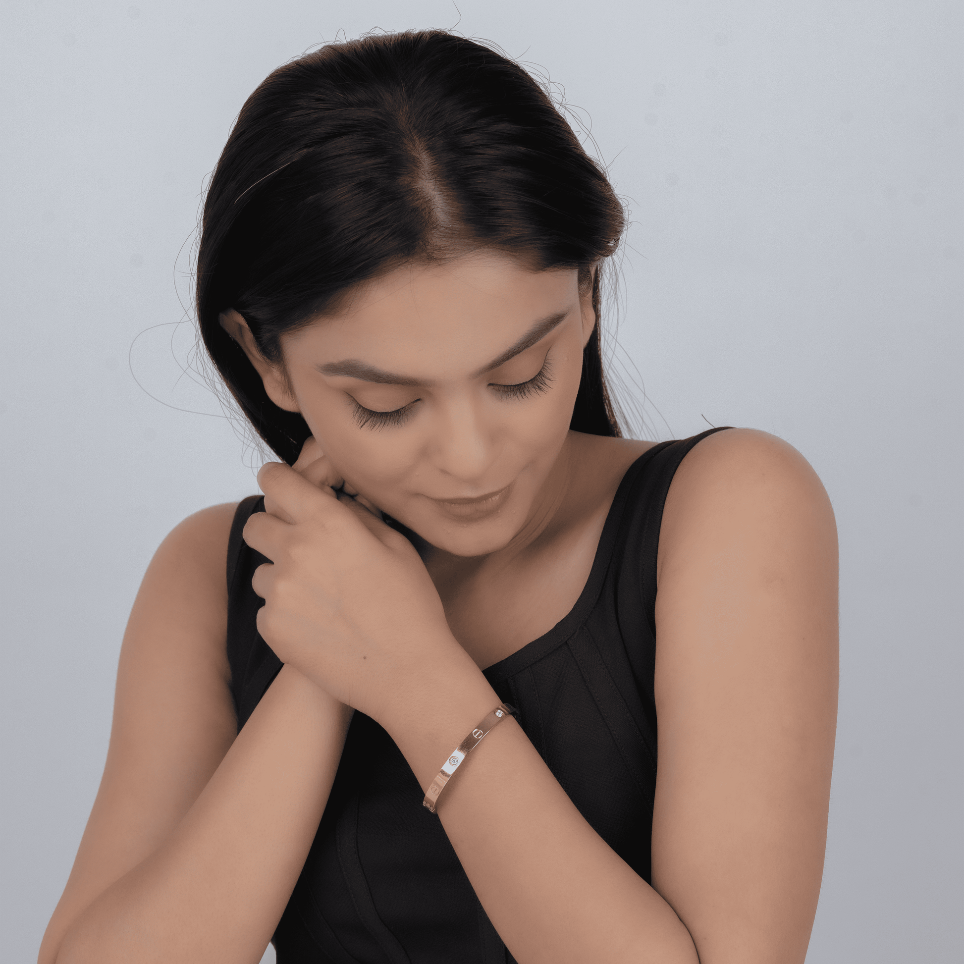 Ciora Diamond Studded Band