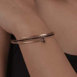 Intersecting Night Bracelet