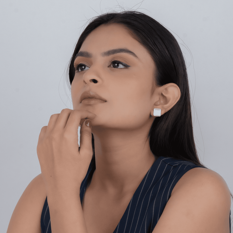 Squareva Studs Earings