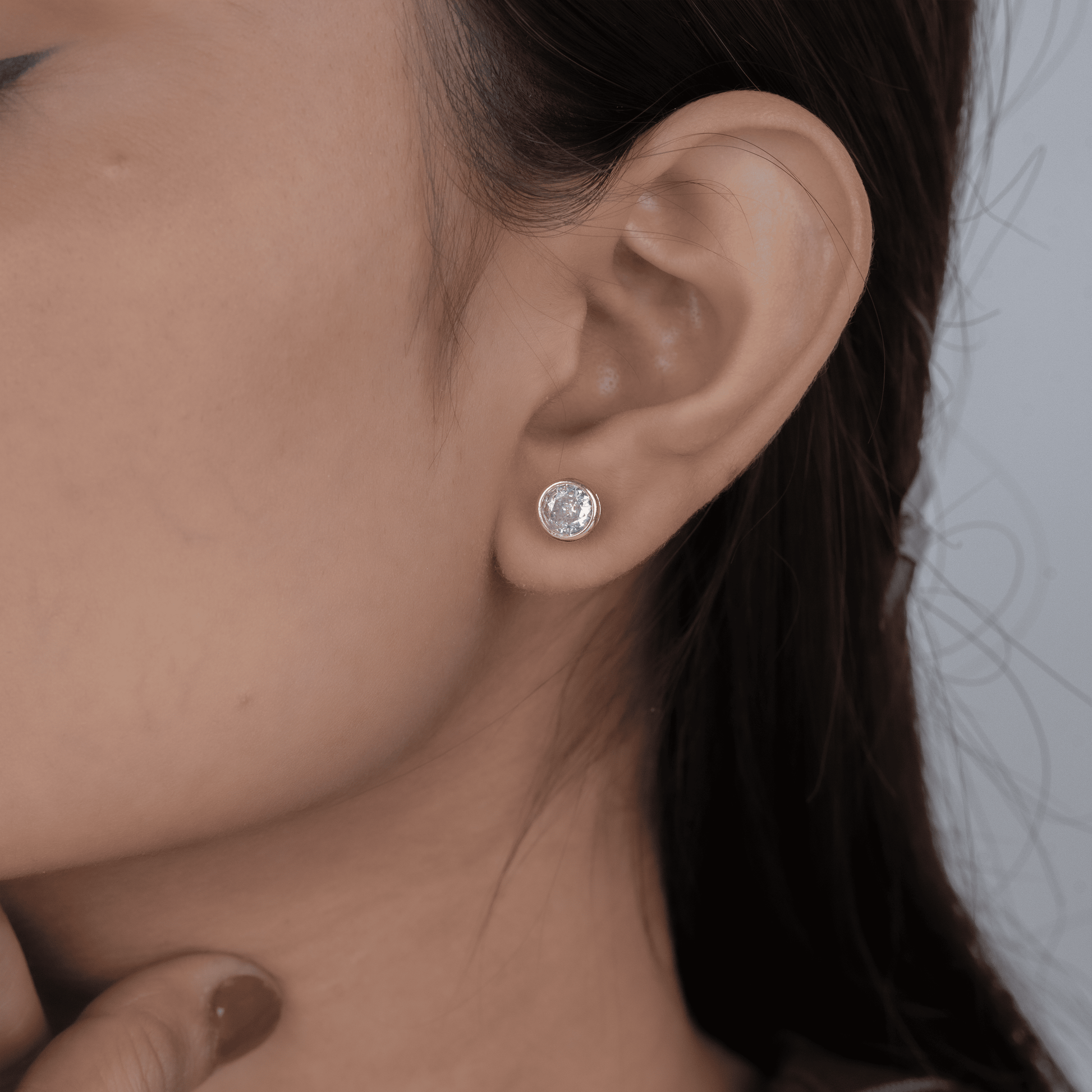Facet Studs Earrings