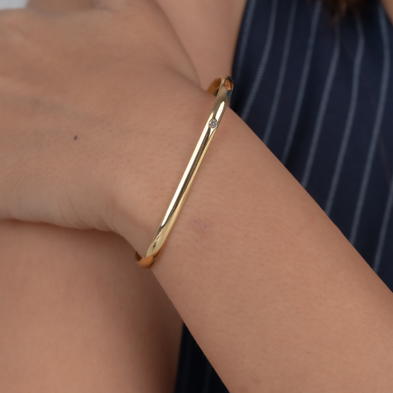 Square Bangle Bracelet