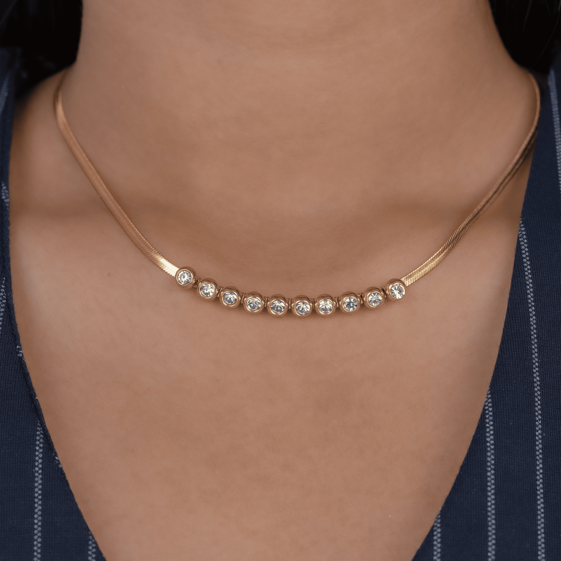 Crystal Charms  Necklace