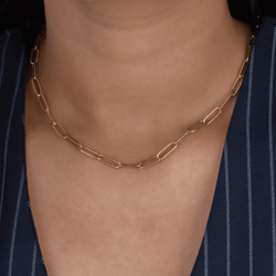 Paperclip Chain Necklace