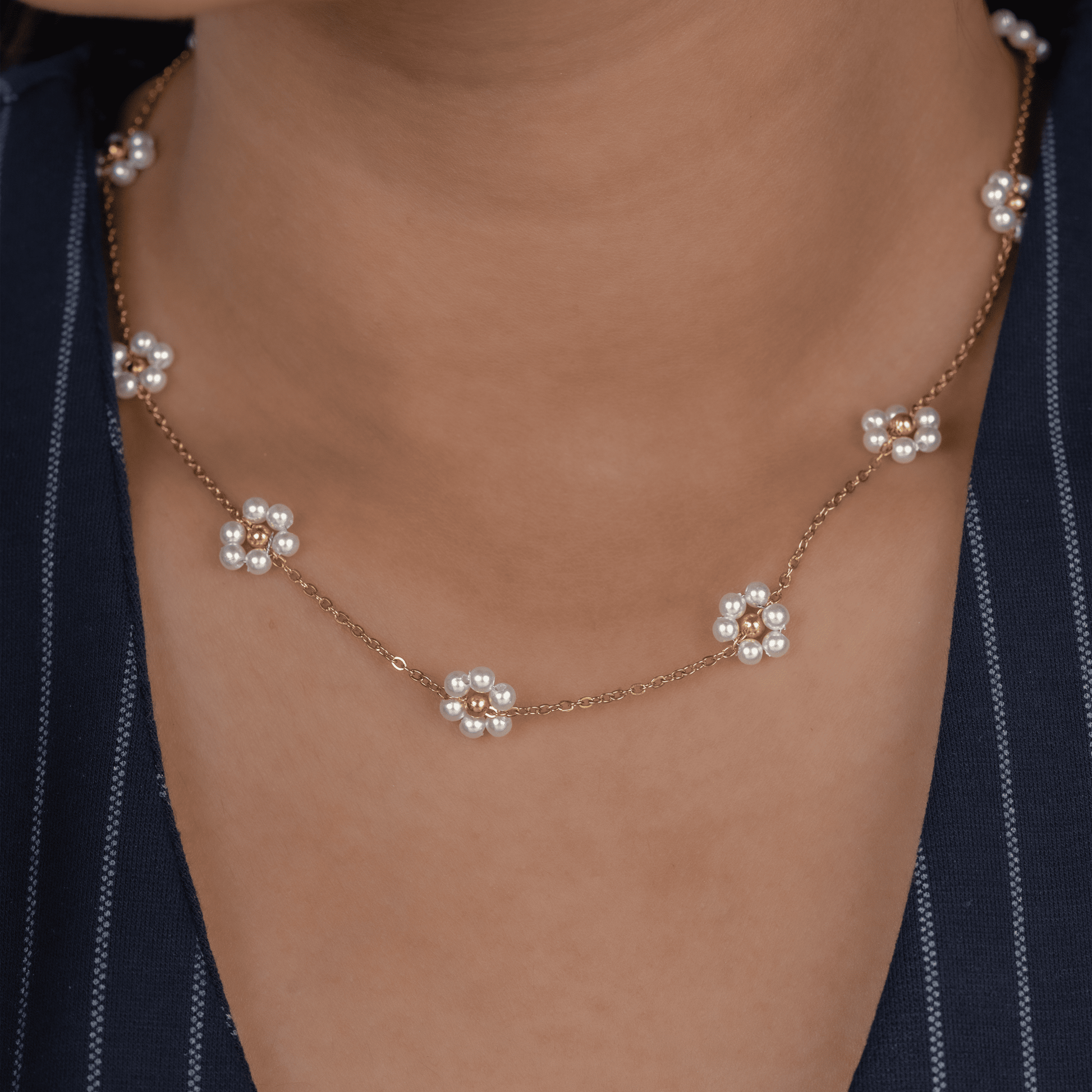 Pearl Beaded Necklace