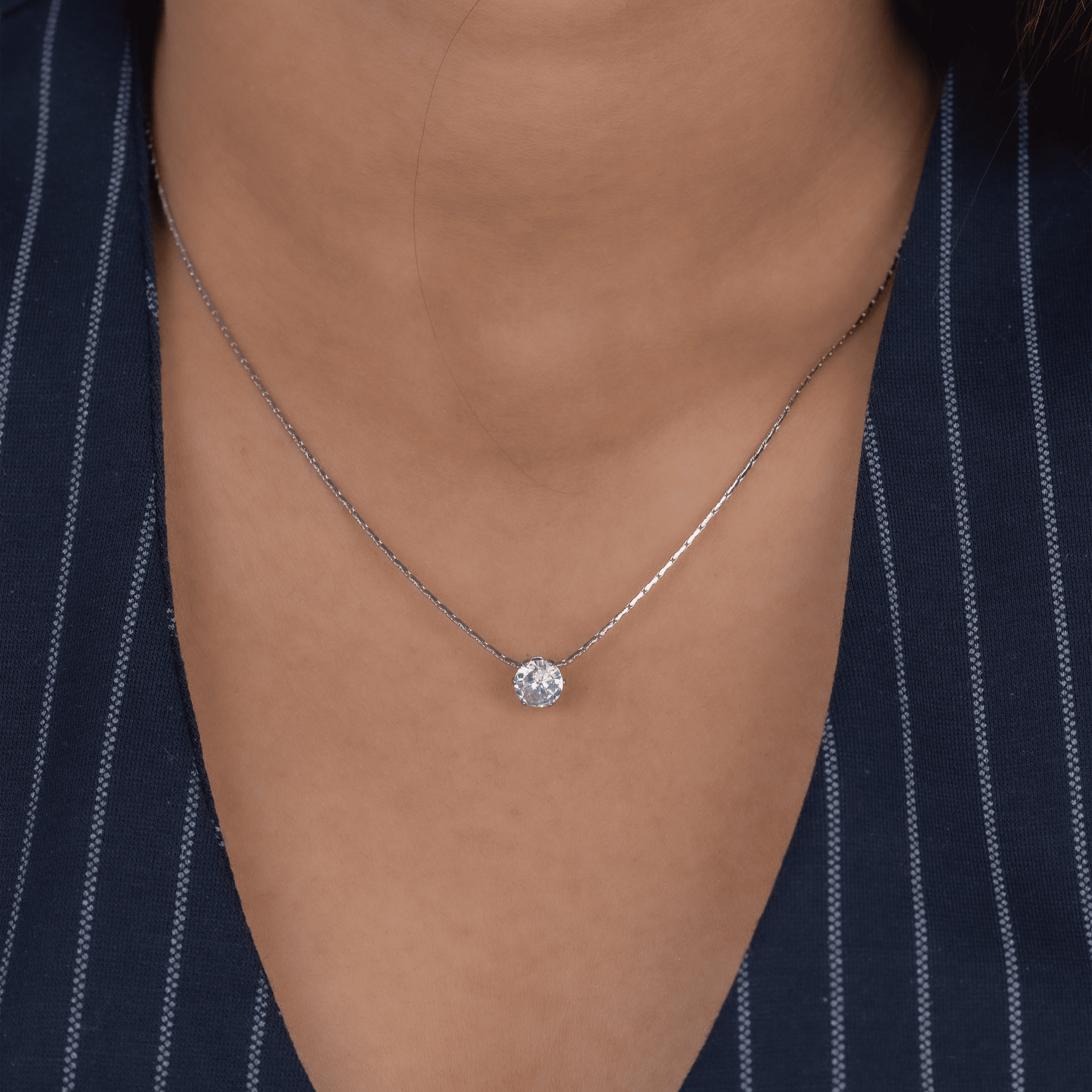 Solitaire Necklace