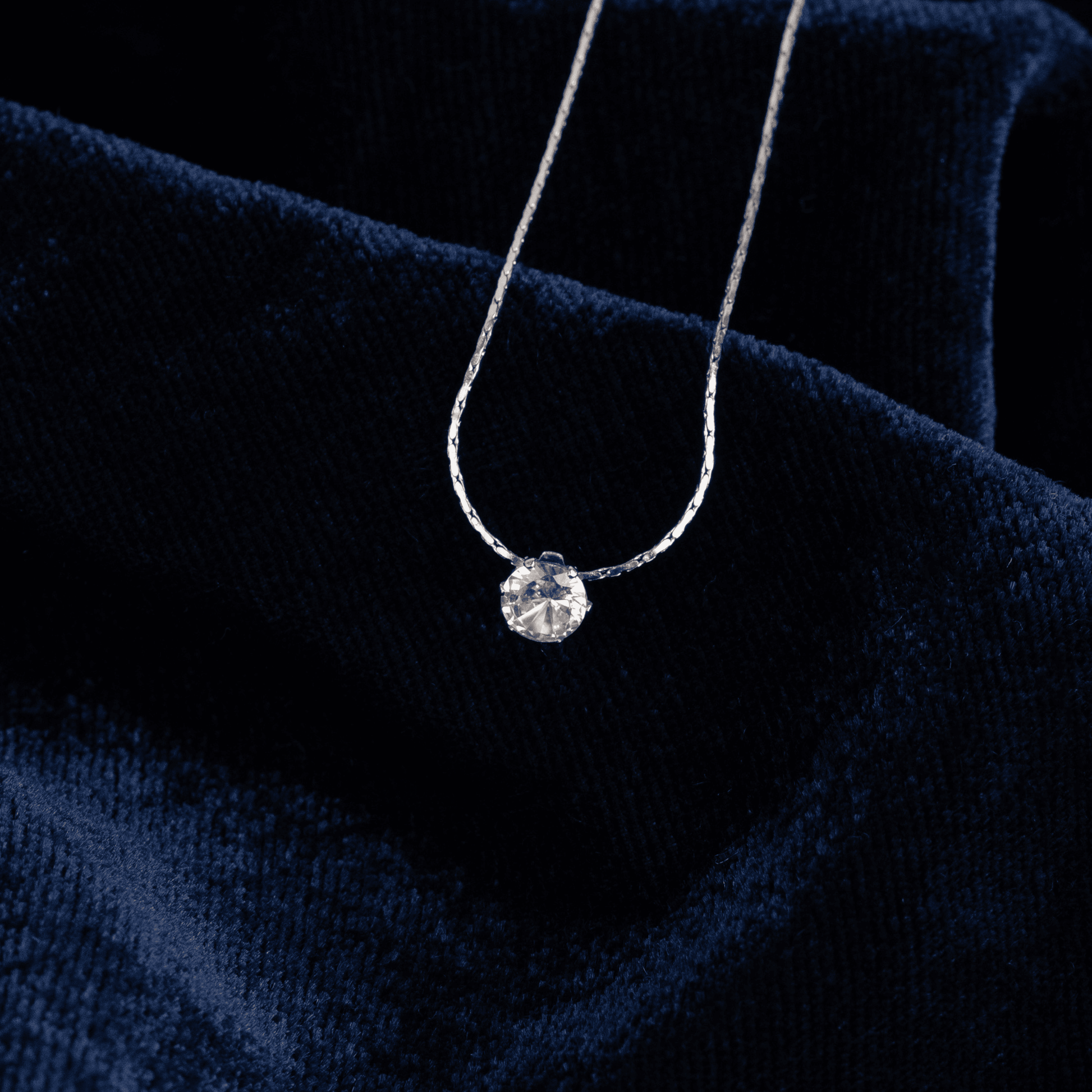 Solitaire Necklace