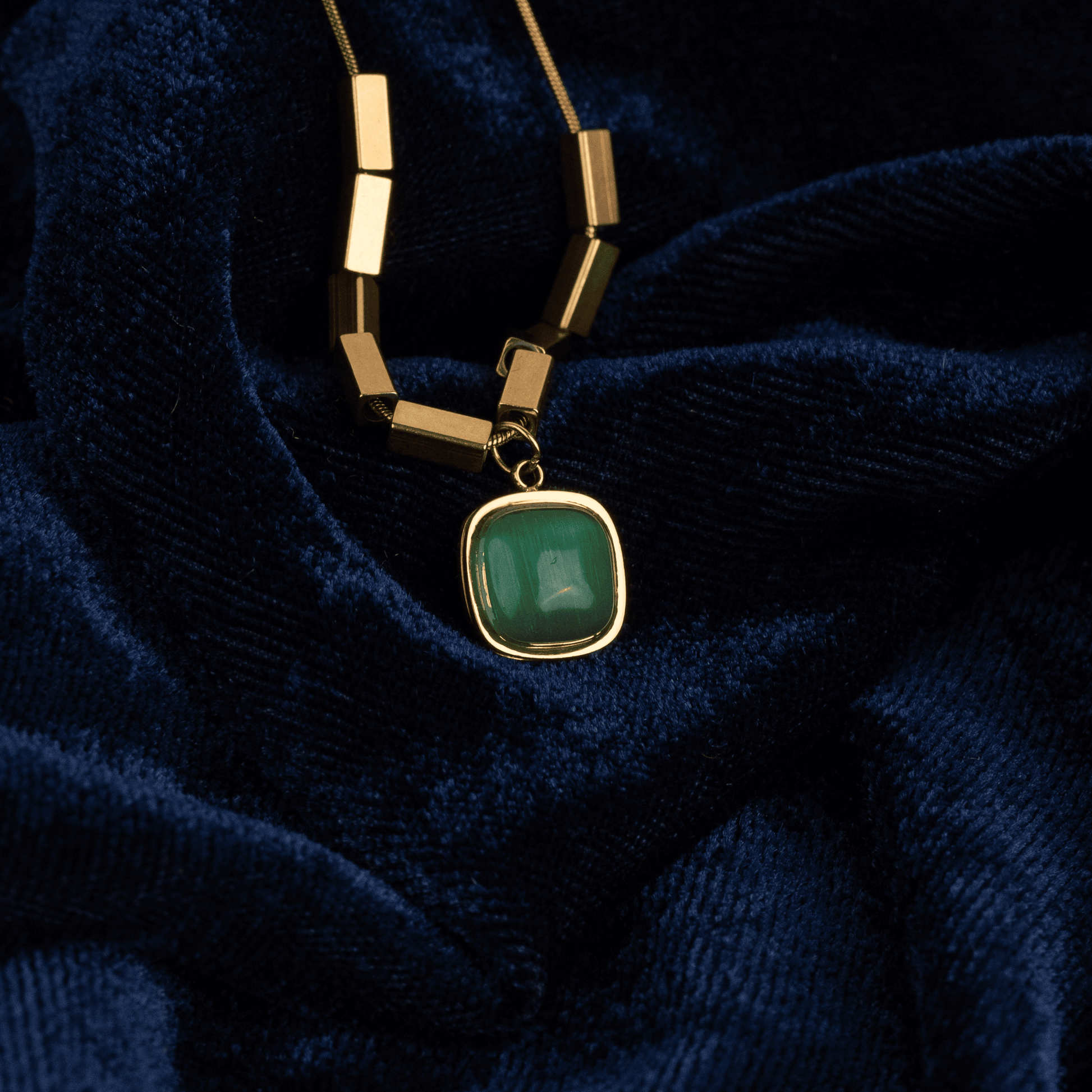 Opal Bar Necklace