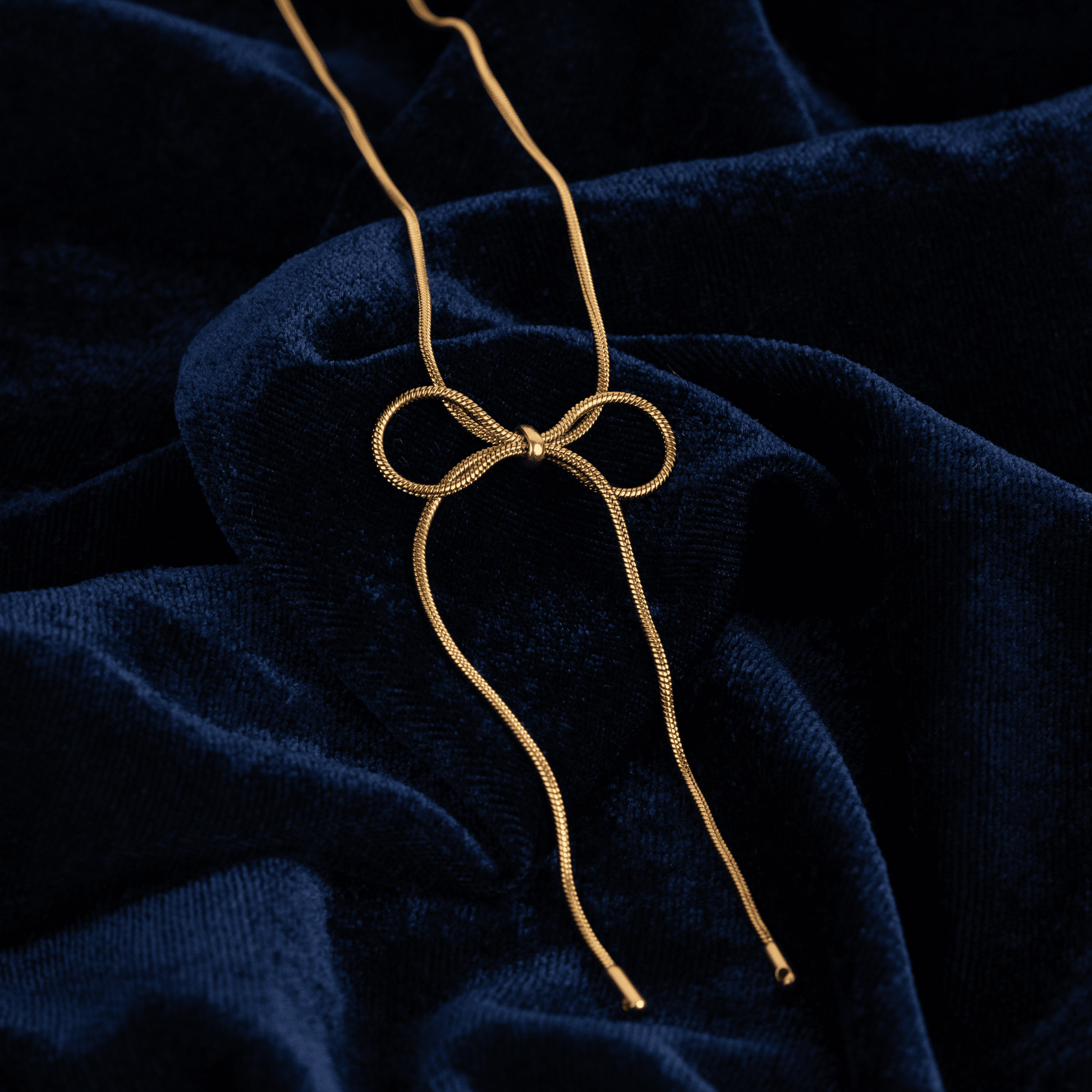 Ribbon Bow Necklace