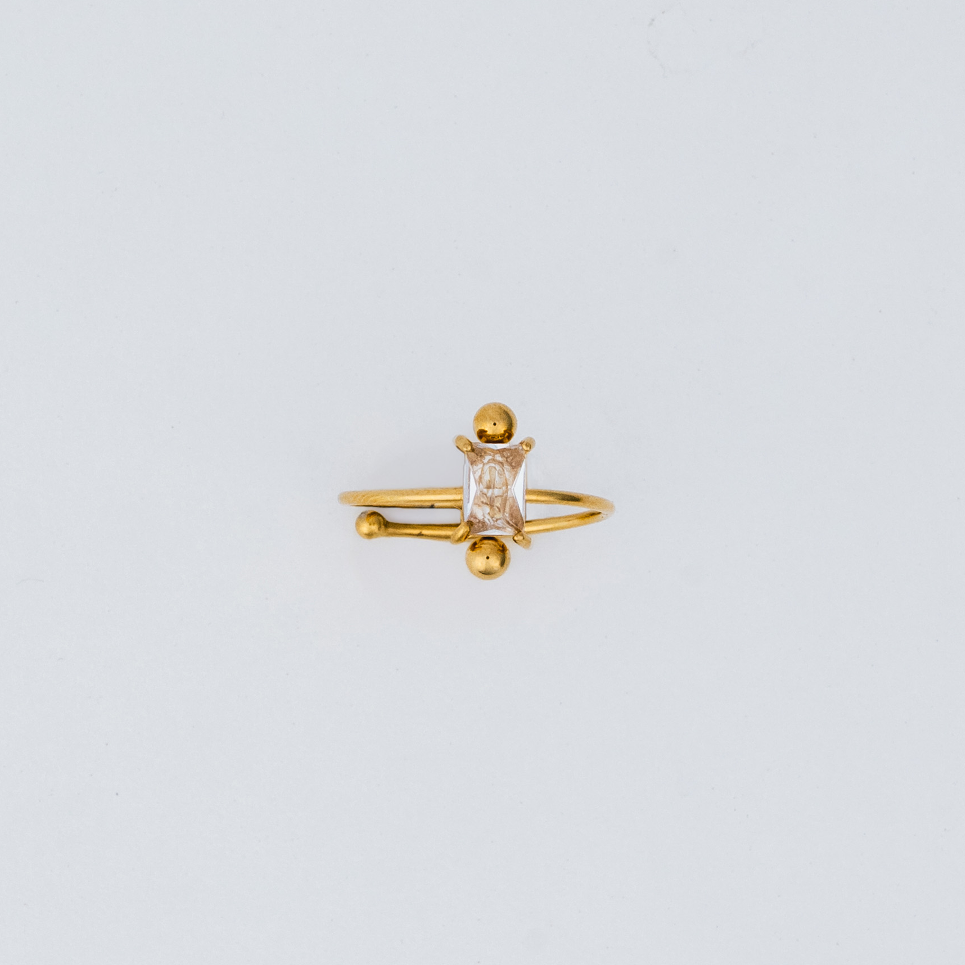 Baguette Solitaire Ring