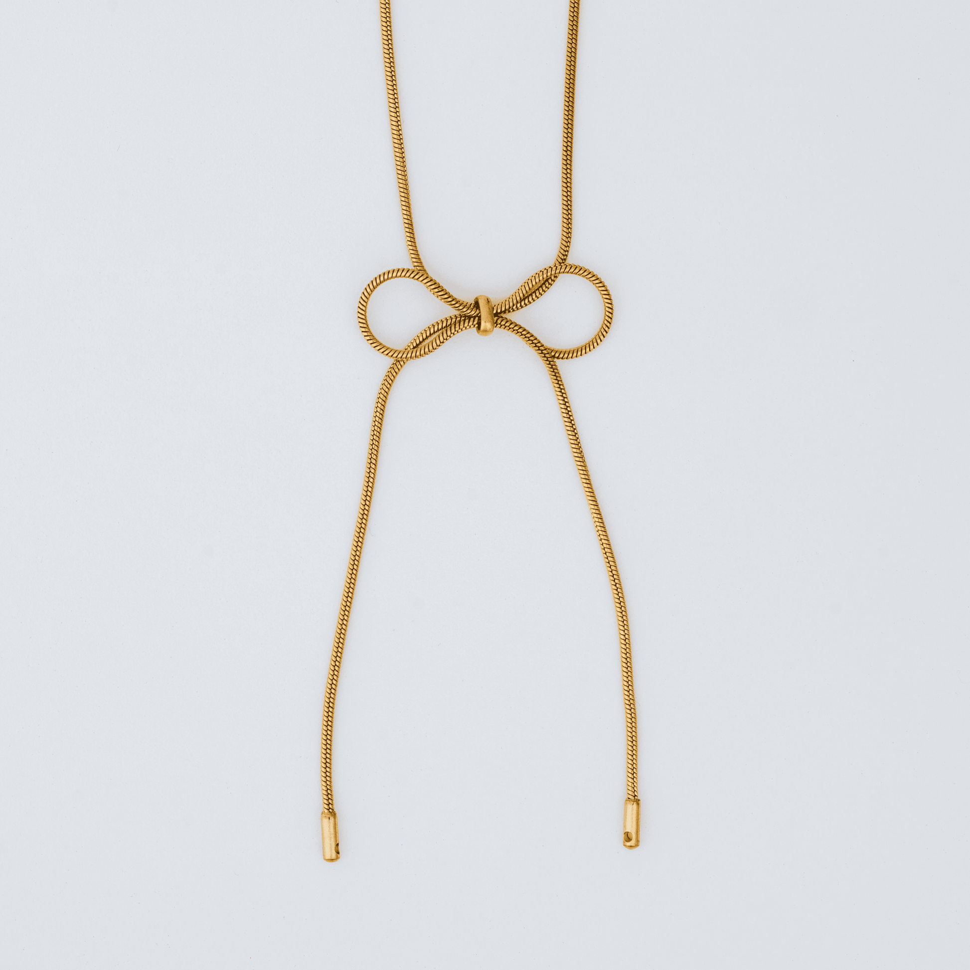 Ribbon Bow Necklace
