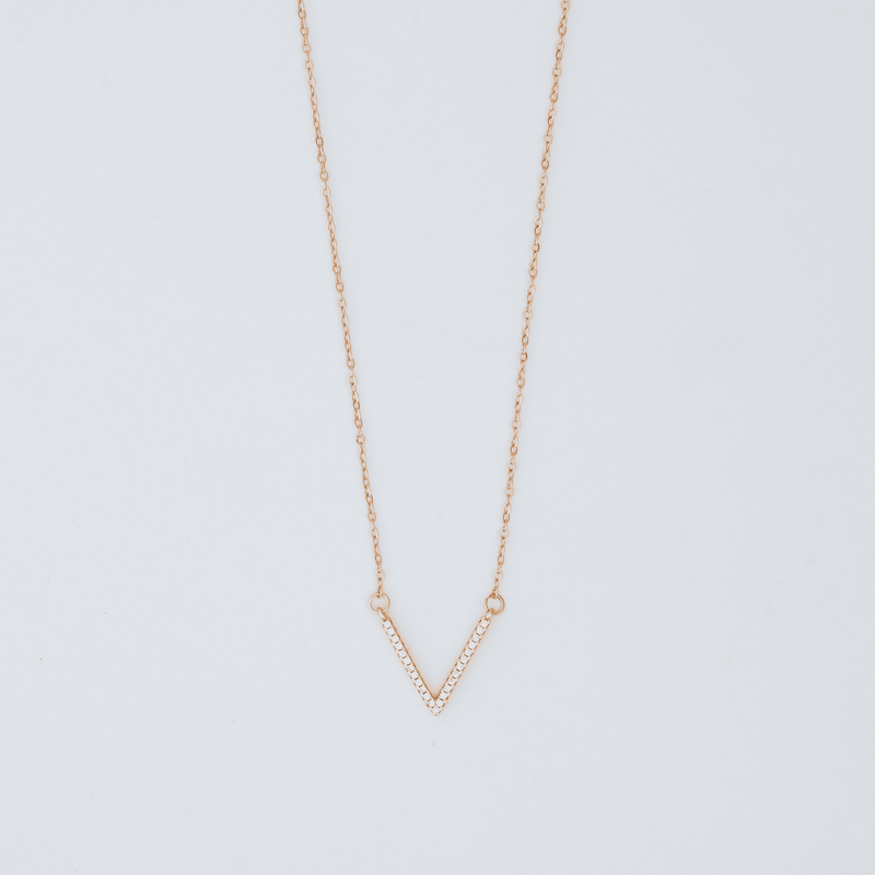 Lustre V Necklace