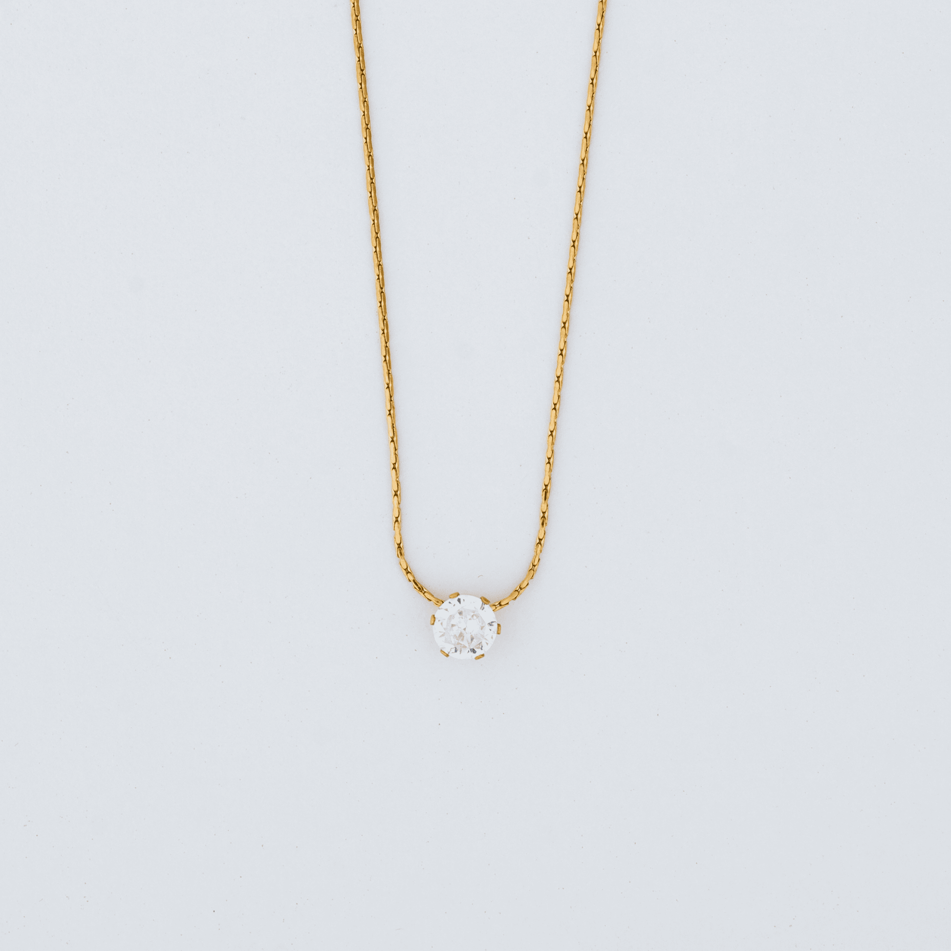 Solitaire Necklace