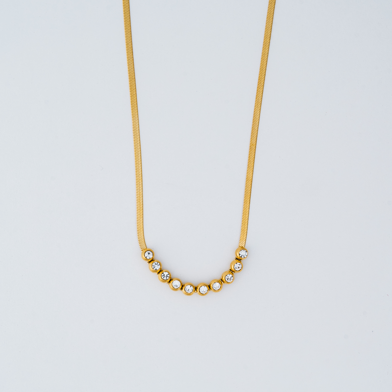 Crystal Charms  Necklace