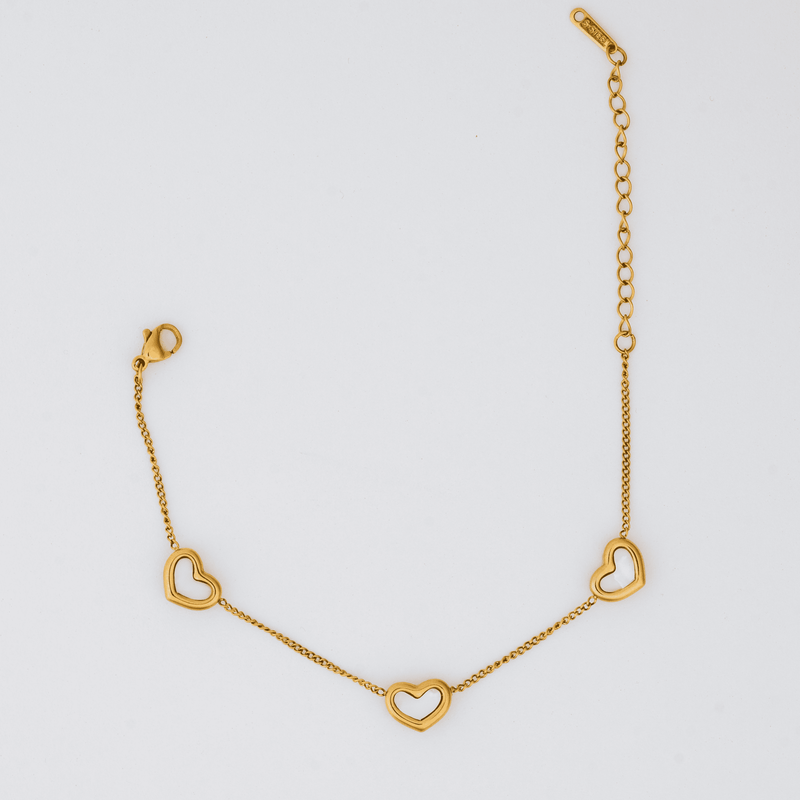 Lustre Heart Bracelet