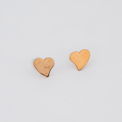 Metal Heart Earrings