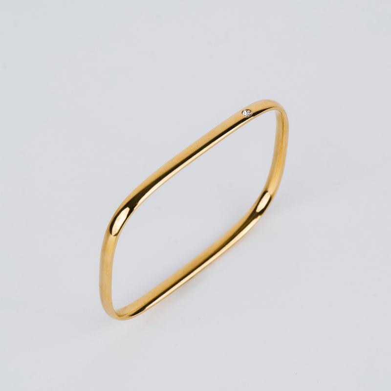 Square Bangle Bracelet