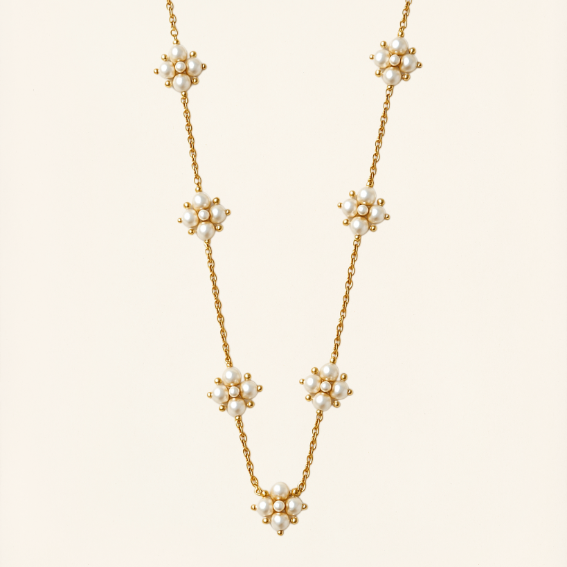Pearl Beaded Necklace