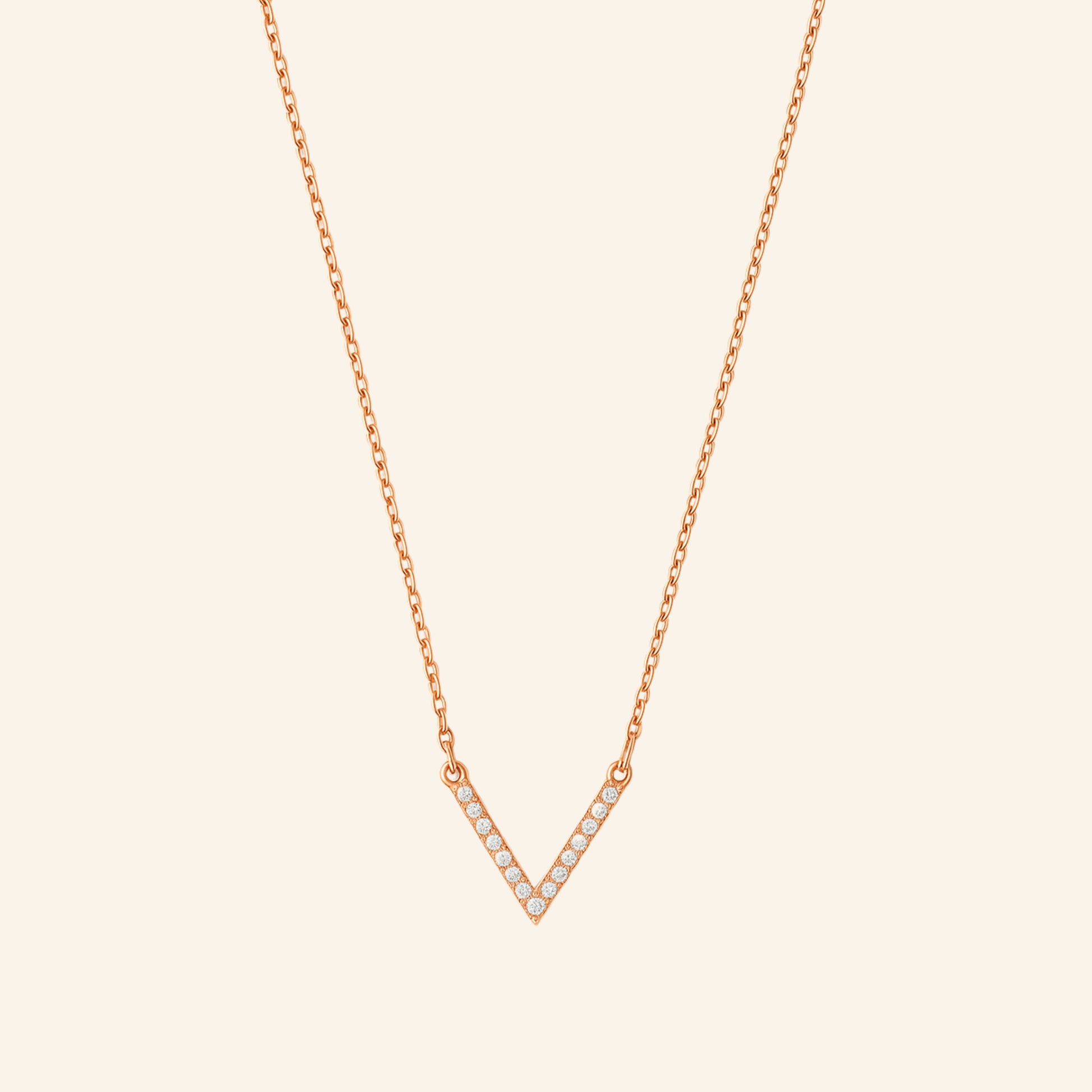 Lustre V Necklace