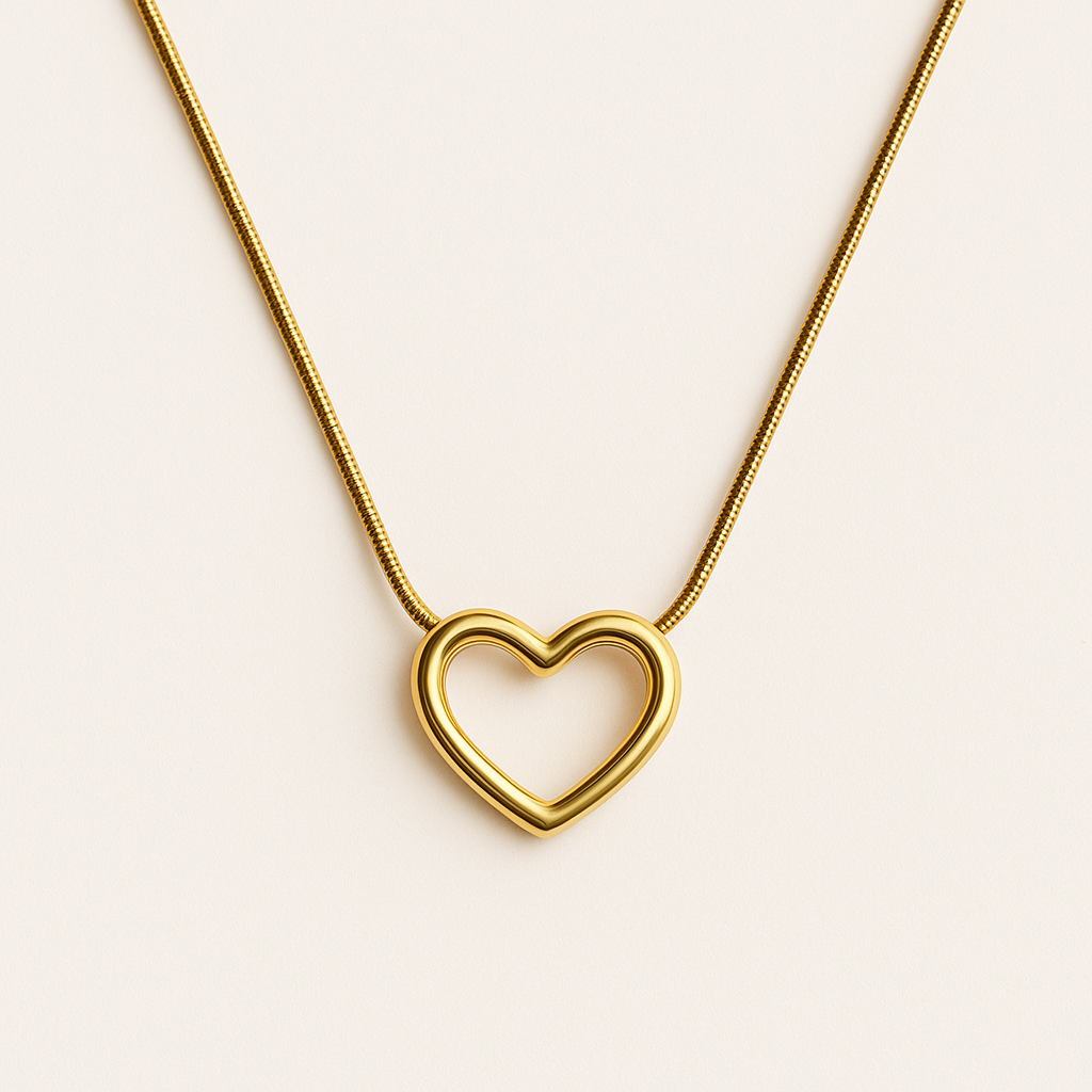 Twisted Heart Necklace