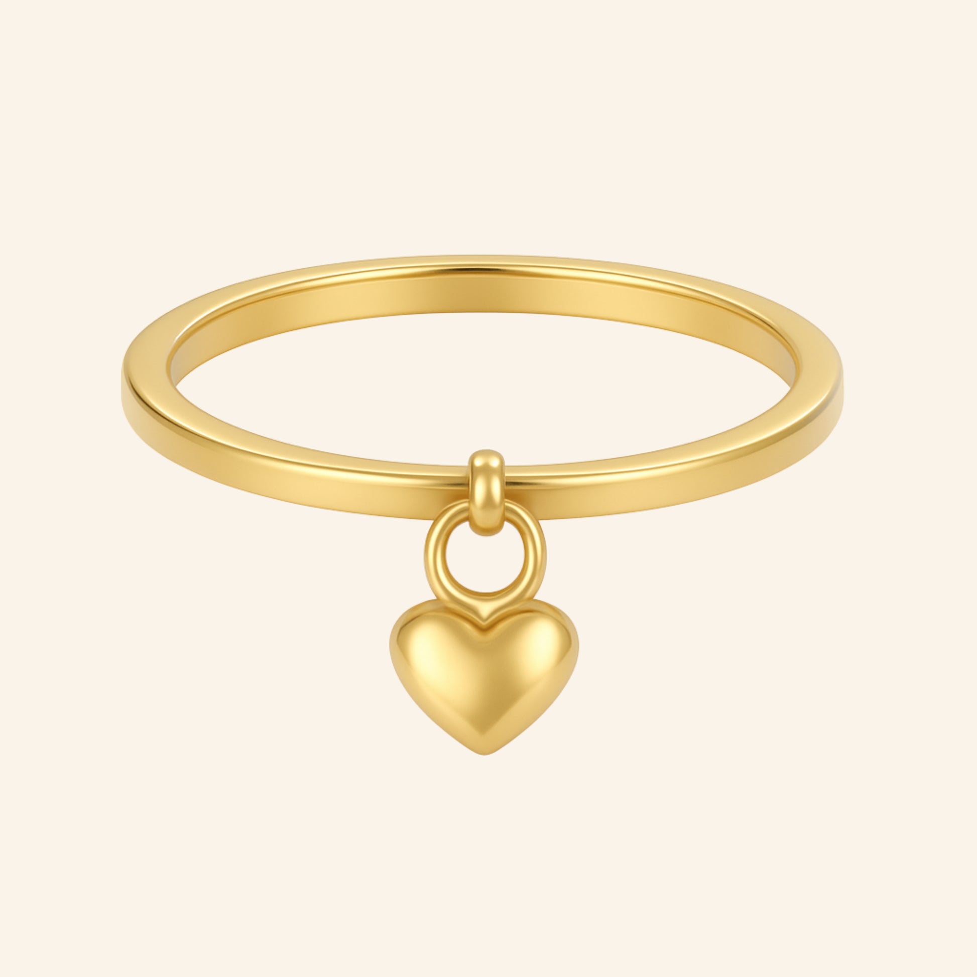 Damgling Heart Ring