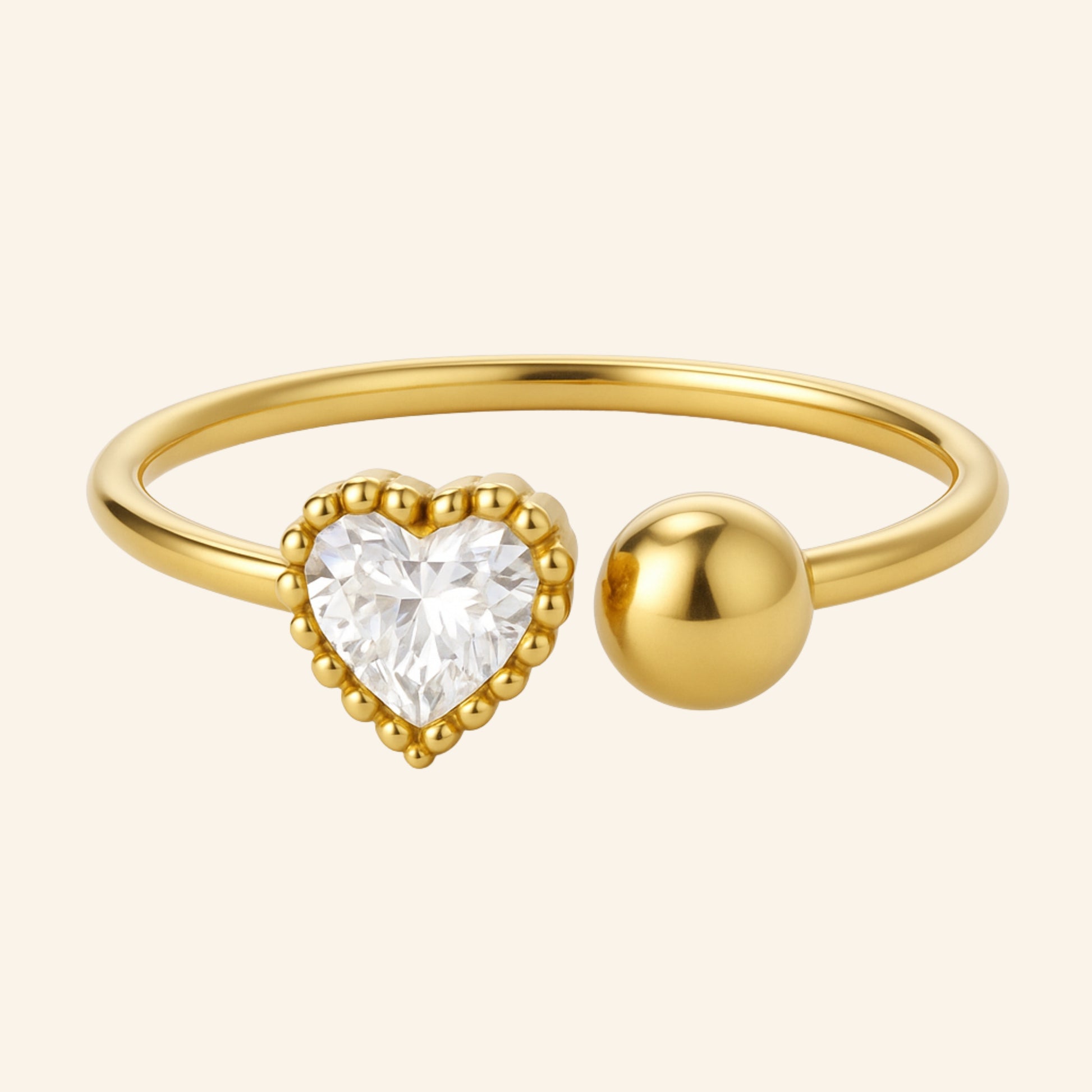 Spinning Heart Ring