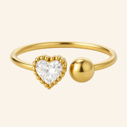Spinning Heart Ring