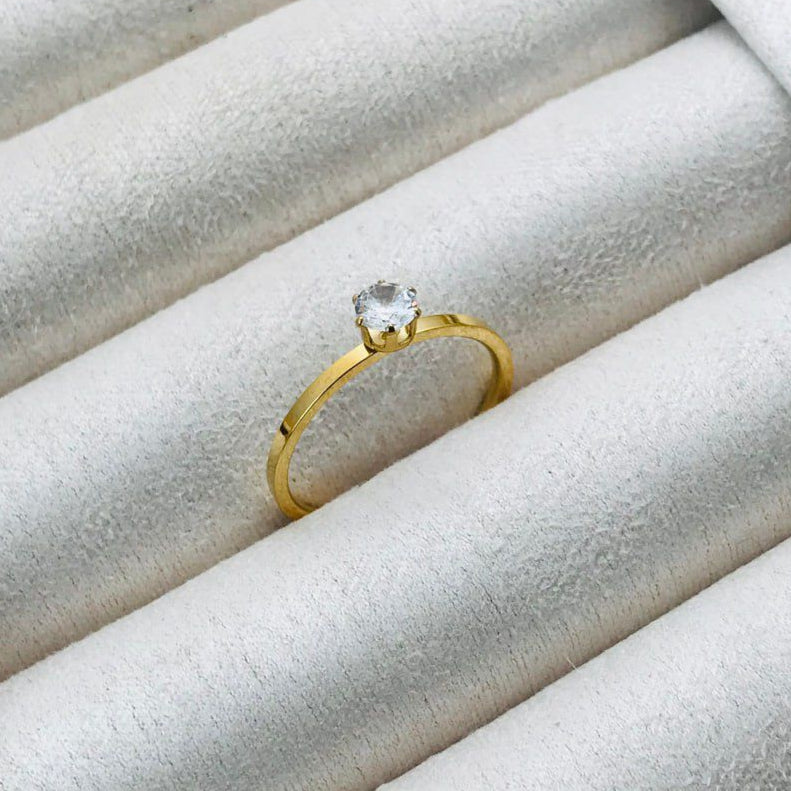 Solitaire Eternity Ring